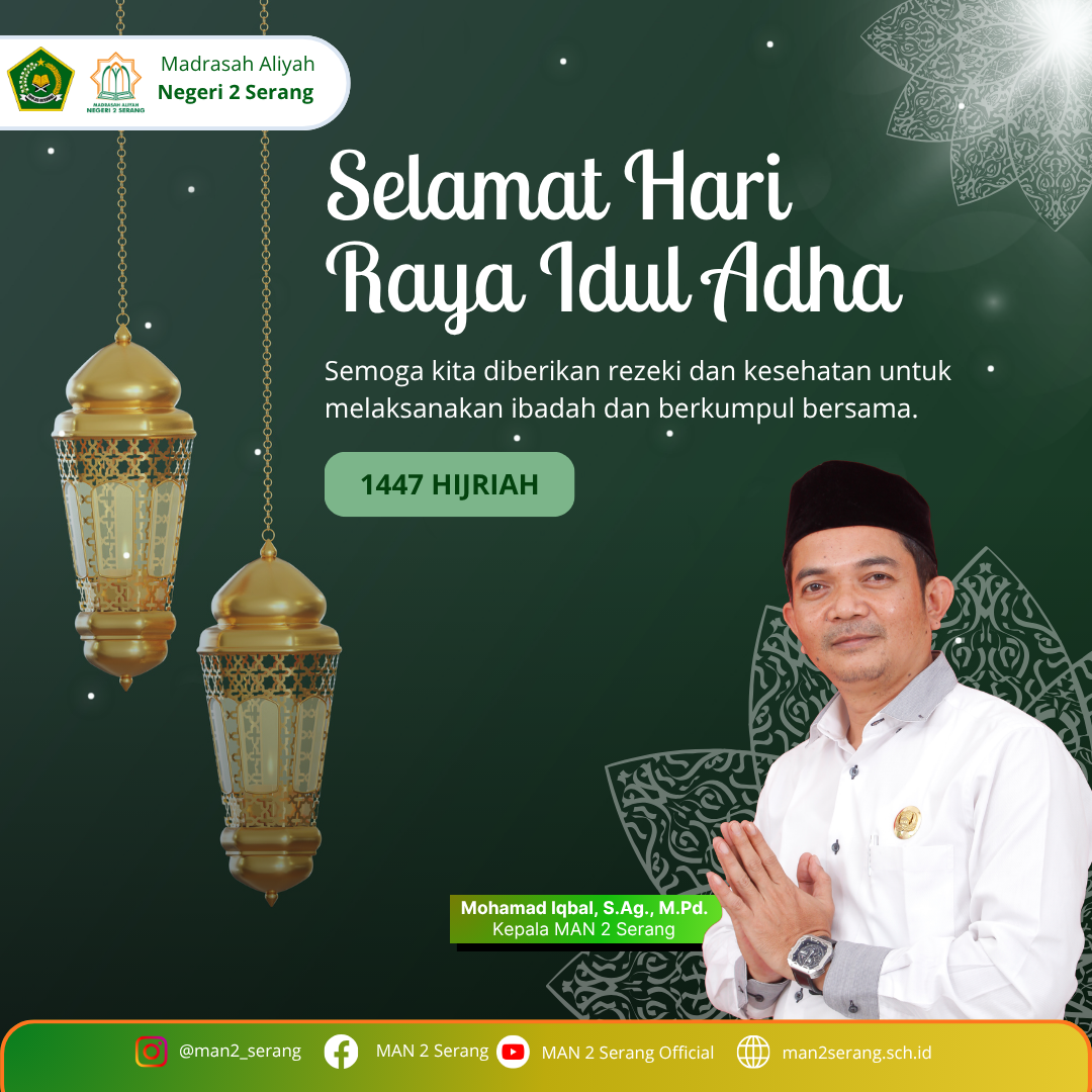 Selamat Hari Raya Idul Adha 1447 Hijriah! ✨????